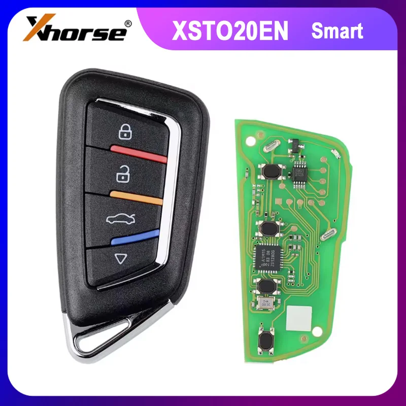 

1PCS Xhorse Universal Smart Remote Key Knife Style 4 Button XSKF30EN For VVDI Key Tool