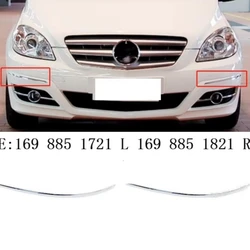Front bumper chrome strip For Mercedes Benz A1698851721 A169885182 B-Class W245