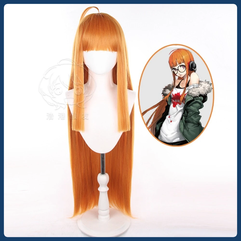 منتصف اليشم شعر مستعار مخزن 5 فوتابا ساكورا شعر مستعار تأثيري هالوين شخصية استعادة زي الدعائم أداء الحفلات #6