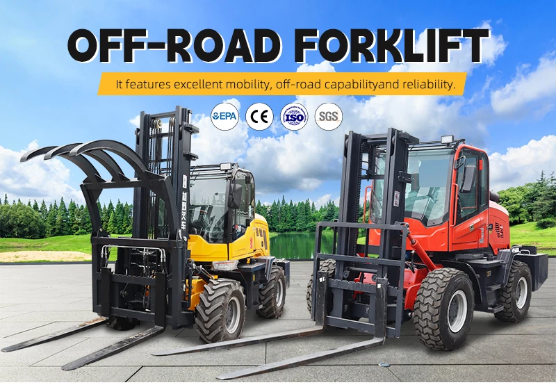 Heiß begehrter, kundenspezifischer 3-Tonnen-Offroad-Gabelstapler | Allradantrieb, 3000 kg Tragfähigkeit | Kostenlose Ersatzteile & Weltweite Lieferung – Detail 2