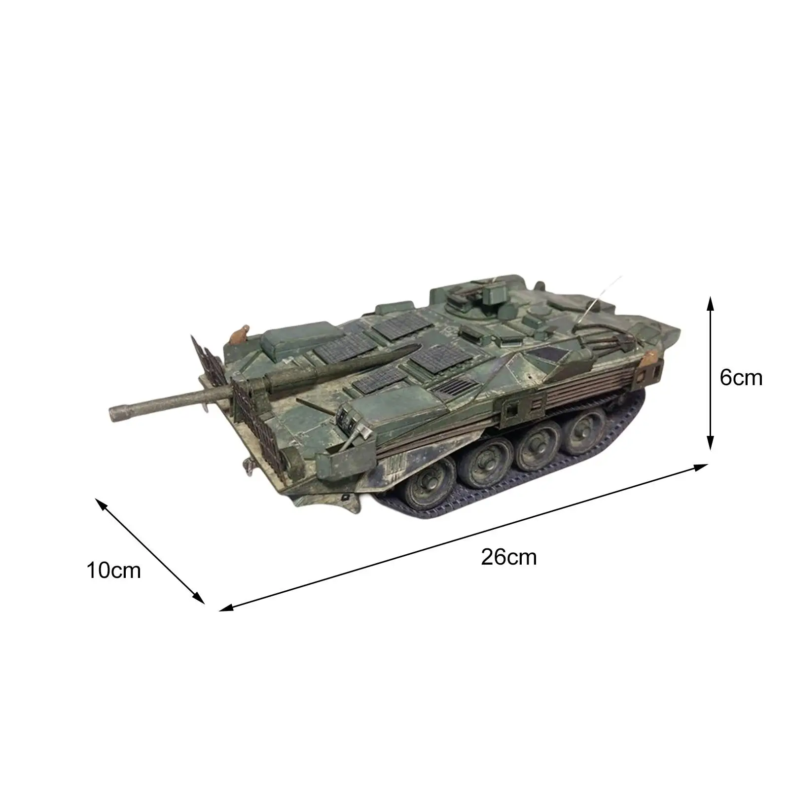 1:35 Schaal Tank Model Decoraties Diy Assembleren Speelgoed Voor Kinderen Kinderen Jongens