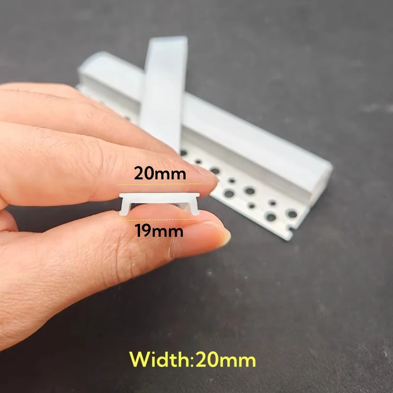 khelse Flexible LED Aluminum Channel Silicone Diffuser 1-10 m Milky White 4