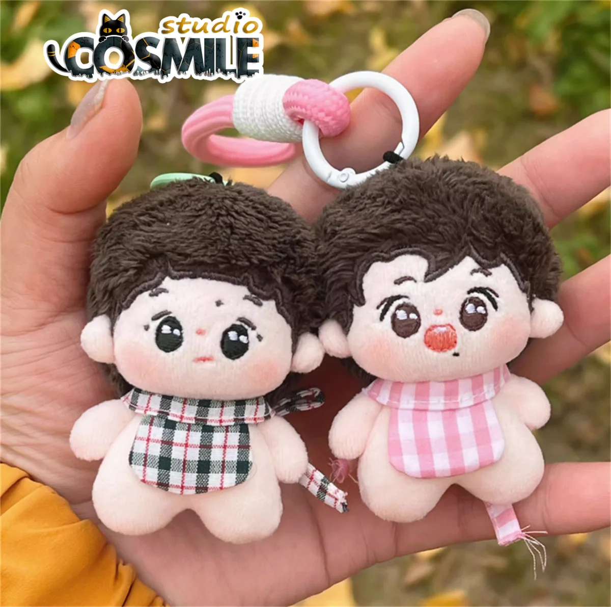 The Untamed Wei Wuxian Xiao Zhan Lan Wangji Wang Yibo Cute Stuffed Plushie 5cm Plush Doll Body Toy Keychain GG Gift Feb