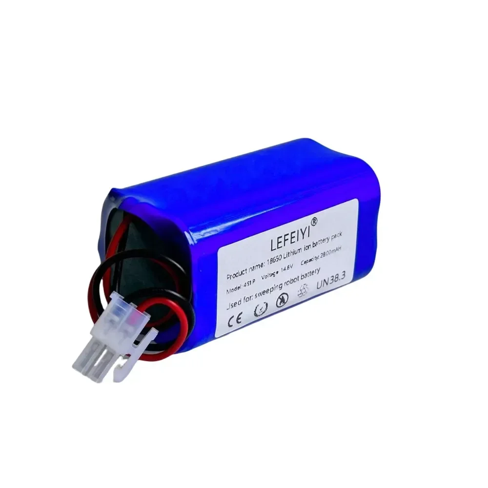 جهاز آلي لتنظيف الأتربة بطارية ECOVACS ILife Chuwi Polaris 14.8V 2800 MAh 18650B4-4S1P-AAF-4، UR18650ZT-4S1P-AAF