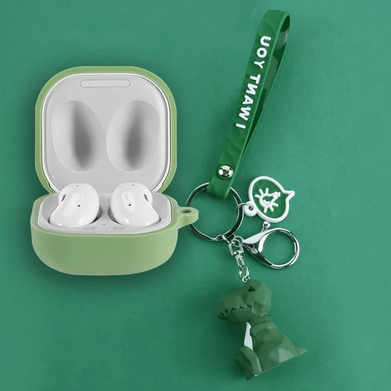 Cartoon Earphone Cover for Samsung Galaxy Buds Live Case Anti-shock Silicone Case for Galaxy Buds Live 2020 Headphone Box