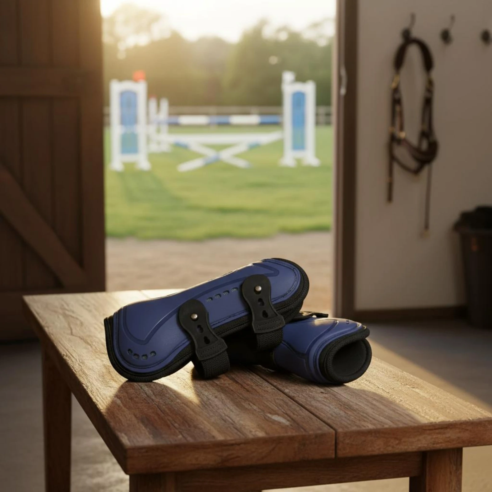 botte-de-saut-rembourree-pour-chevaux-equipement-equestre-forme-ergonomique-coque-en-pu-durable