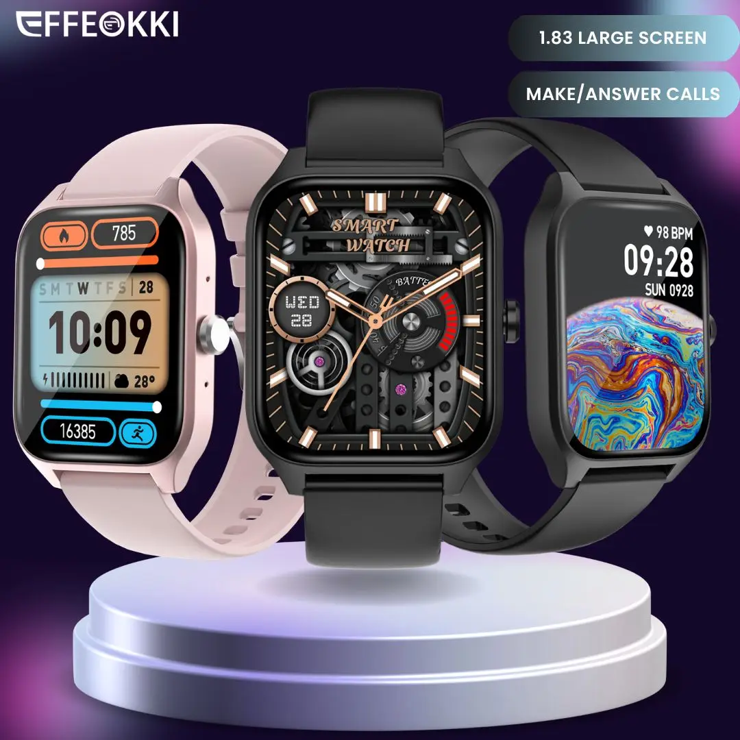 

Smartwatch Men Smartband Watch For Women Electronic Watches 1.83"/Music Control/Bt Call/Ip67 Waterproof Korean Support