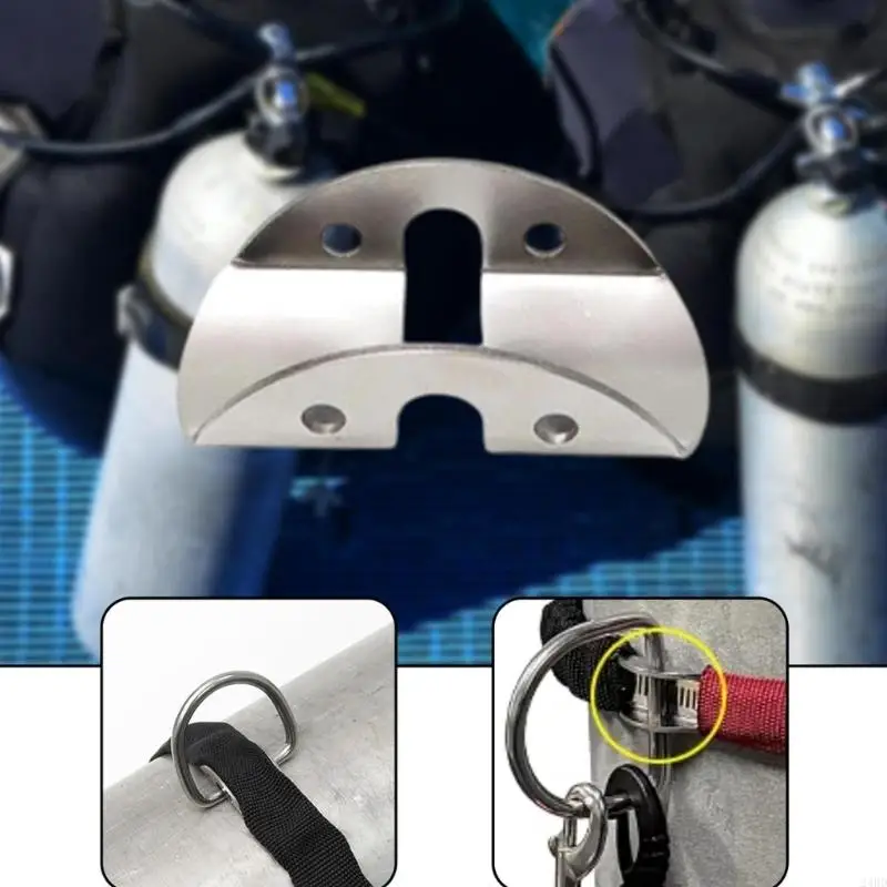 

Diving Side Mount Cylinder Support Base With Securing Circle For Safe Underwater Equipment connection 24BD