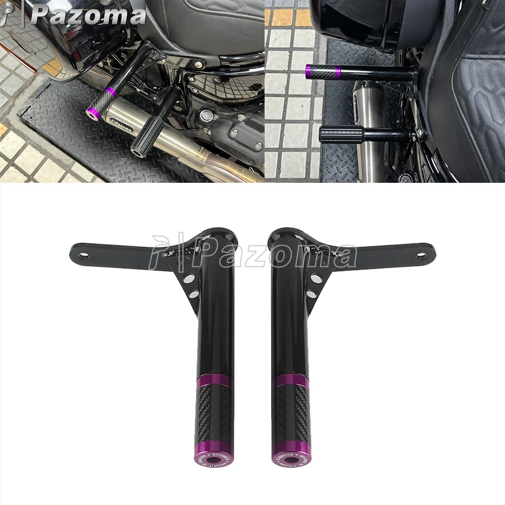 Motorfiets Zadeltas Crash Bar Voor Harley Softail Low Rider ST 117 FXLRST Voorste Motor Guard Falling Protector Aluminium 2022-24