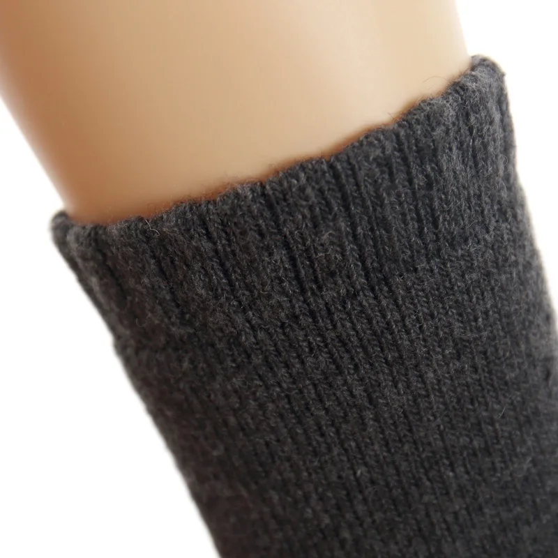 Winter Warm Men\'s Wool Socks Super Thick Merino Wool Women\'s Socks Antibacterial Deodorant High Quality Fabric Snow Stockings