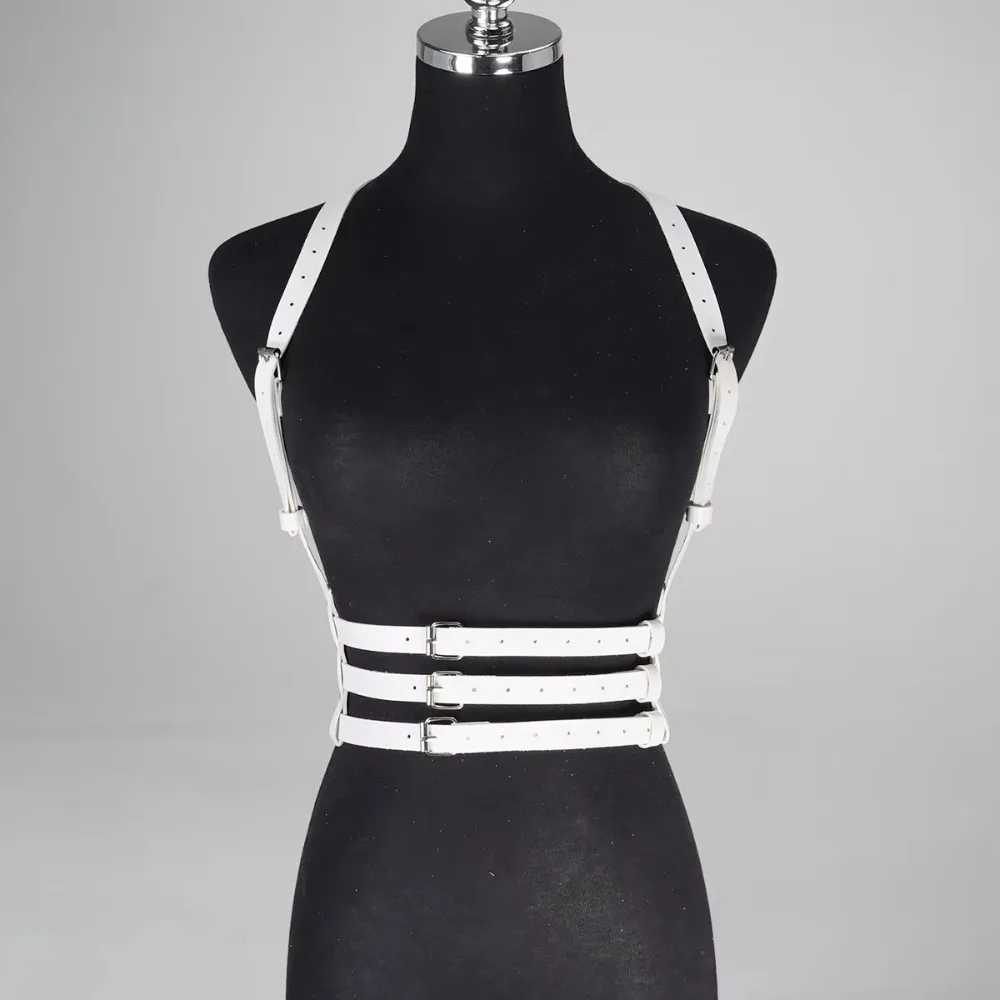 

Fashion PU Leather Women's Belt Three-Layer Adjustable Needle Buckle Belt Punk Style Buckle Design Leather Belt Festive Parties