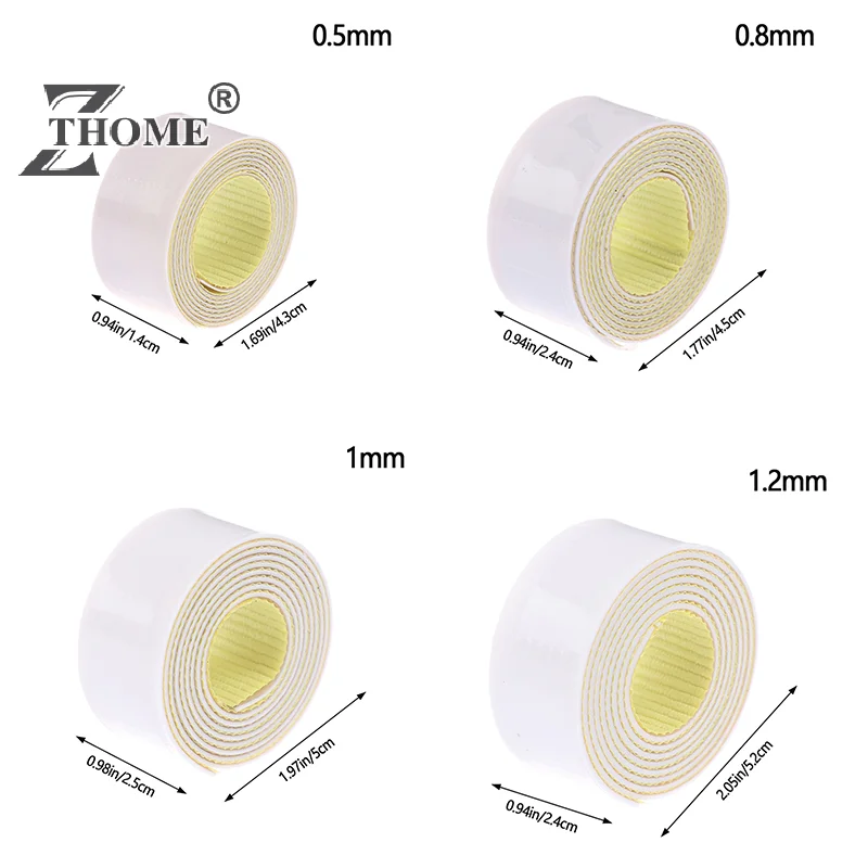 

1Pc Adhesive Sticker For Steel Presser Foot Sewing Machine Accessories Thickness 0.5MM 0.8MM 1.0MM 1.2MM