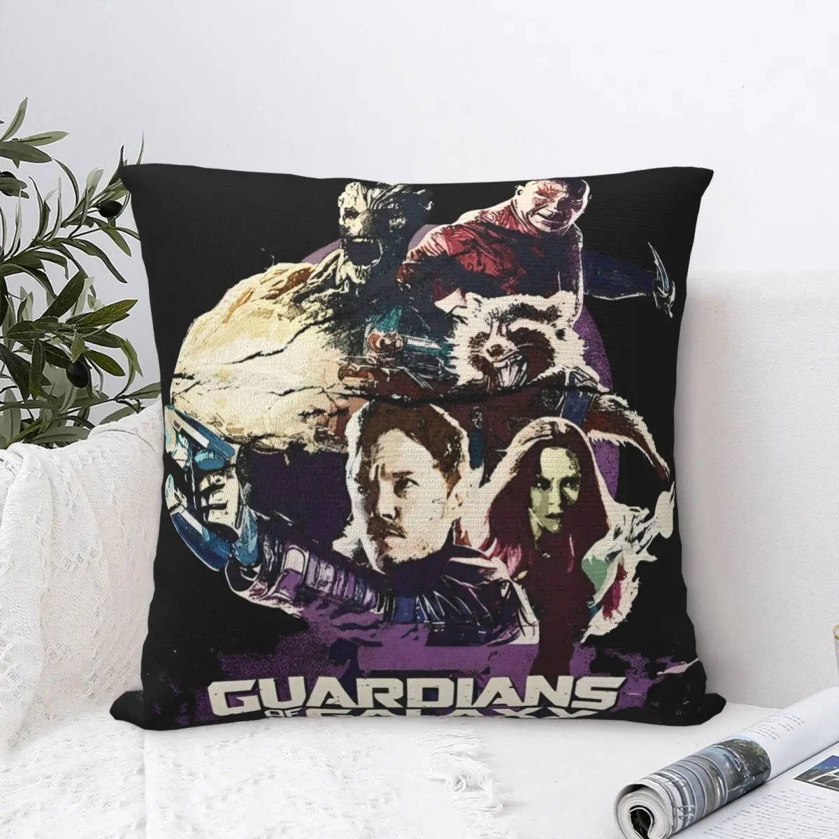 Decorative Pillowcases Guardians Of Galaxy Squad Accessories Home Pillow Case Cover Square Multi-Size Dropshipping