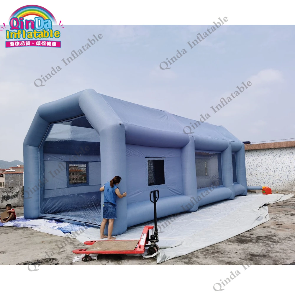 Free Shipping Inflatable Spray Tent Outdoor Inflatable Paint Booth For Car Spraying