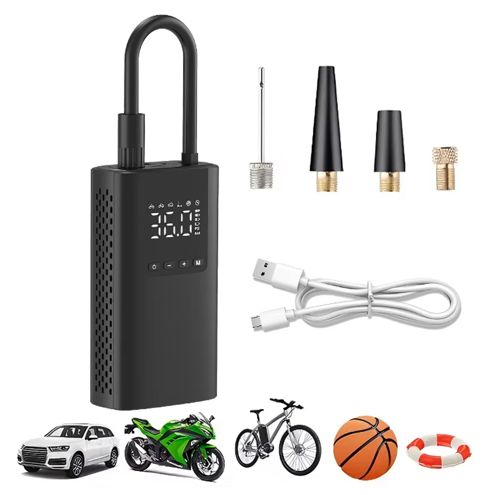 Pompe à Air sans fil compresseur d'air 12V 150PSI pompe de gonflage de pneu électrique pour voiture Moto vélo balle compresseur Portable pompe à Air