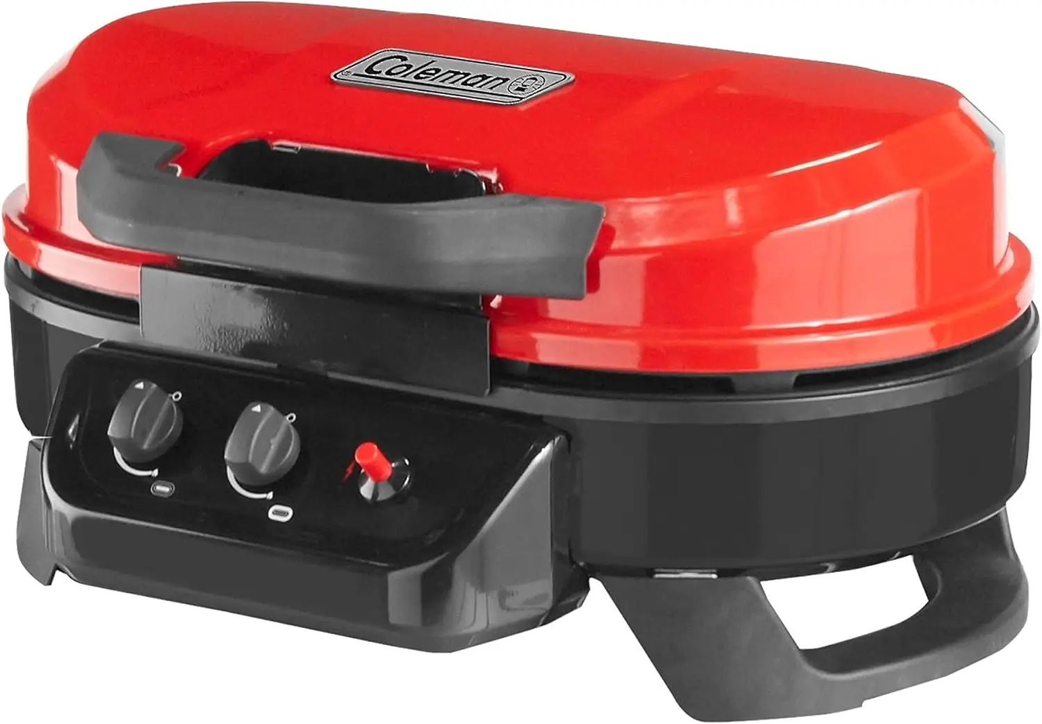 225 Portable Tabletop Propane Grill, Gas Grill with 2 Adjustable Burners, Instastart Ignition, & 11,000 BTUs of Power for