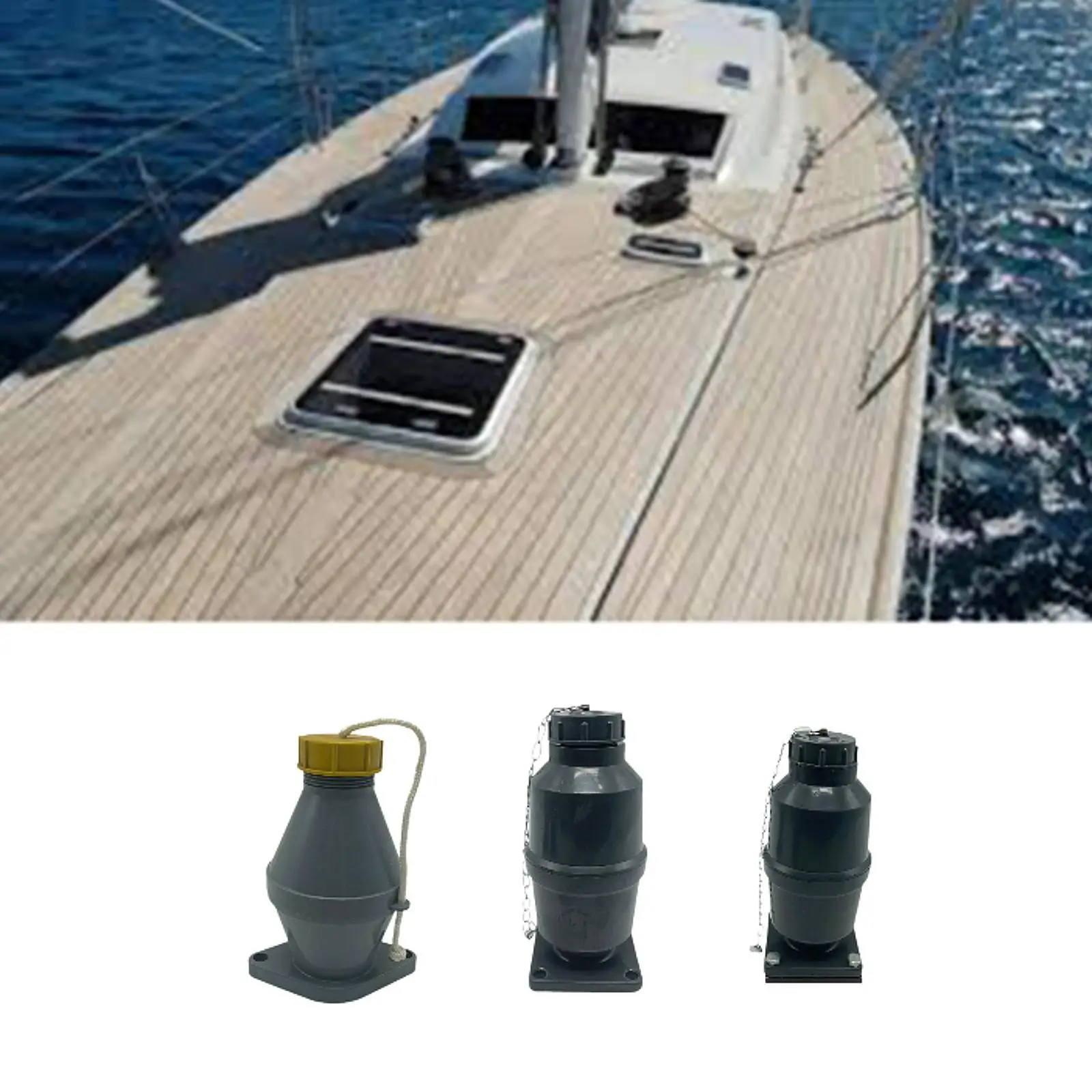 

Marine Hatch Drain Valve Plastic Construction Boat Bilge Water Check Valve for Ship Drainage System