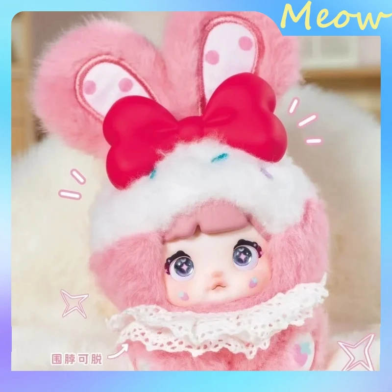 

Nommi V8 Baby-Sweetheart Nommi Bunny Series V8 Виниловая лицевая глухая коробка Аниме Фигурки Подвеска Милая кукла Коллекционная модель Подарочные игрушки