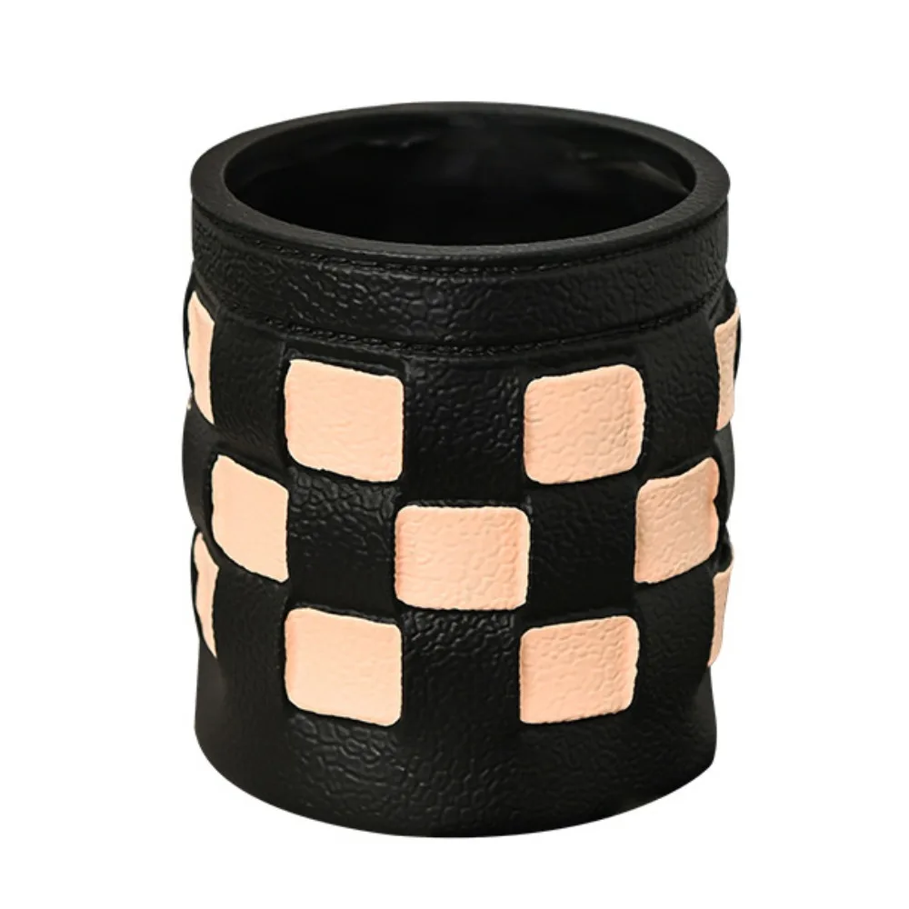 

Держатель для ручек из искусственной кожи, многофункциональный настольный ящик для хранения большой емкости, простой ПВХ для хранения канцелярских принадлежностей