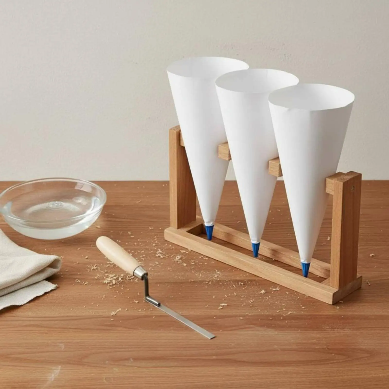 5 Pieces Grouting Tool Kit Tear-Resistant Tile Joint Filling Kit Cement Piping Bag Sturdy Duty Grout Piping Bag Set for Flooring