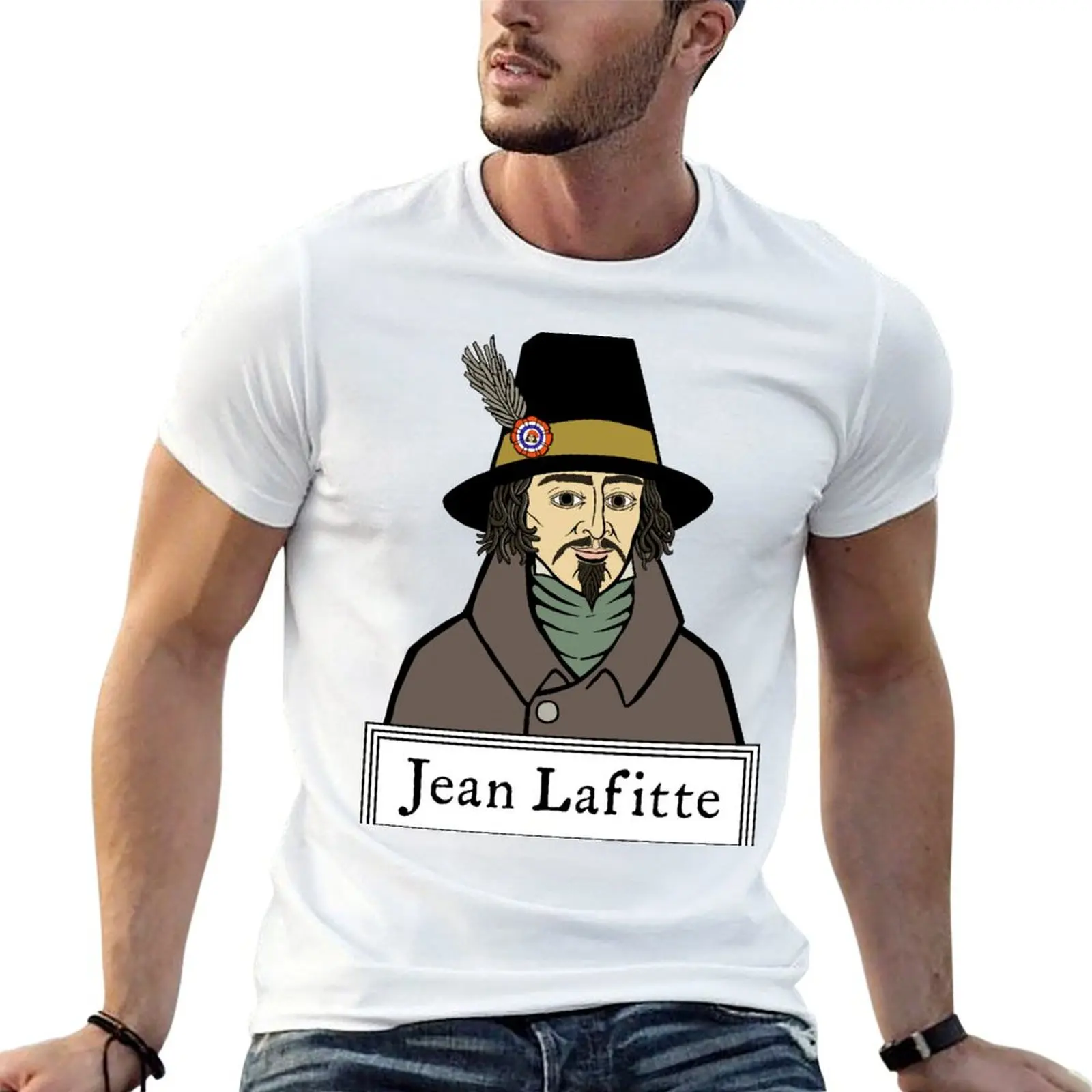 Jean Lafitte (Pirate) T-Shirt Quick Dry Travel T-Shirt