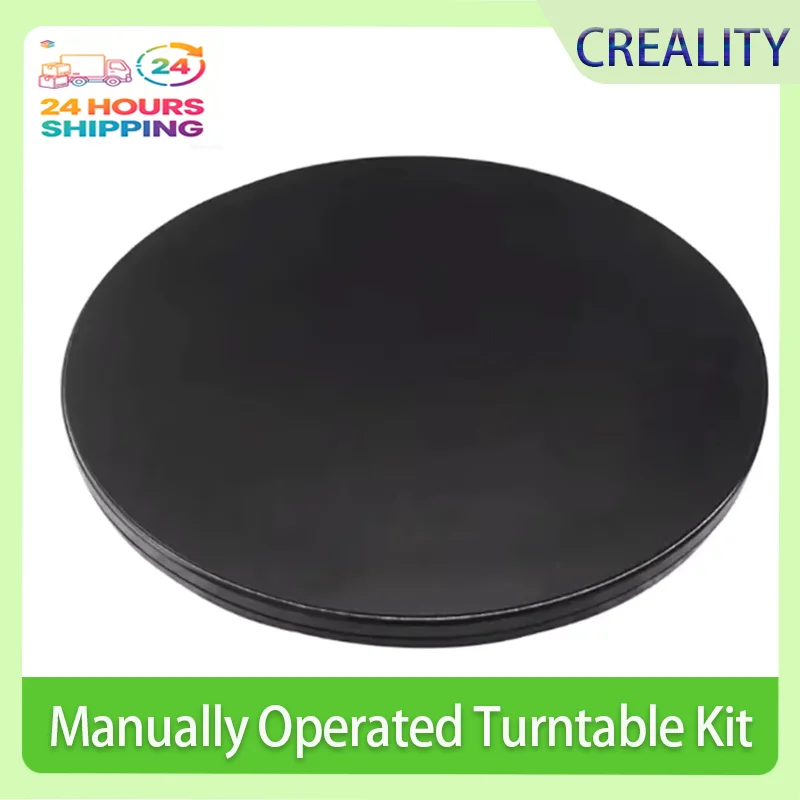 Creality Original CR-Scan 3D Scanner Manually Operated Turntable Kit Fit for CR-Scan Otter /Raptor /Ferret Pro 3D Scanner