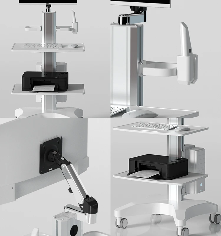 OC-1TD Dental MEDICAL MOUTHSCANNING CART i skanowanie jamy ustnej typ pneumatyczny klinika jamy ustnej wózek do zamiatania ust specjalny skaner wózka