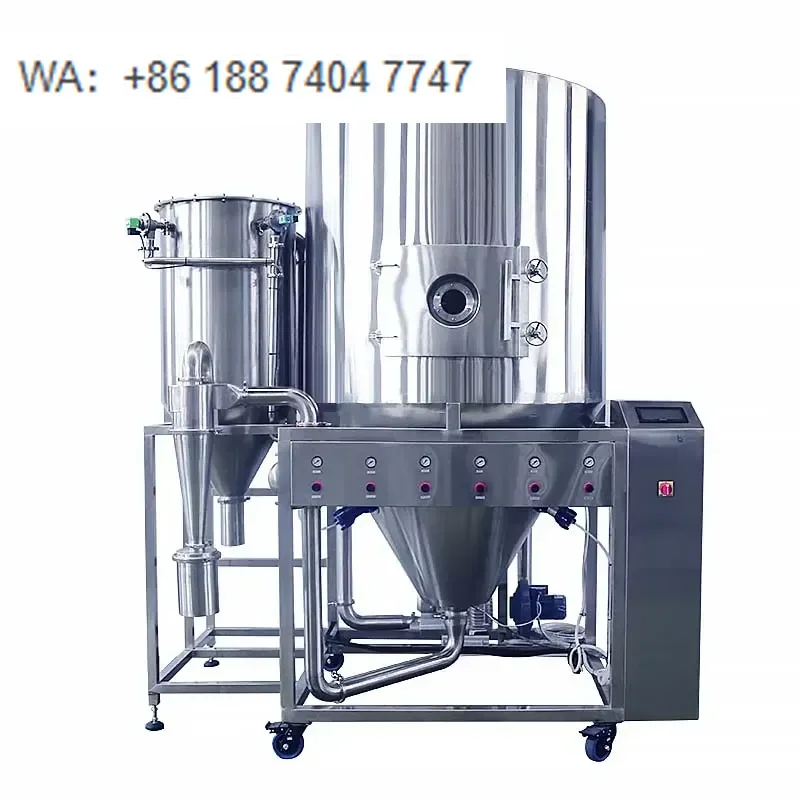 for Laboao LCSD-10 Automatic PLC-Controlled Centrifugal Airflow Dual-Purpose Spray Dryer for Food Processing