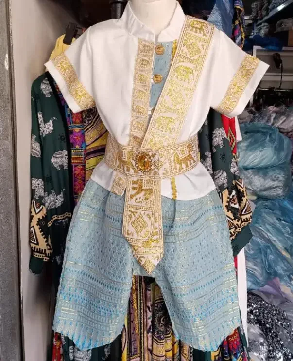 

Thailand Boy Suit Stage Perform Children Summer
