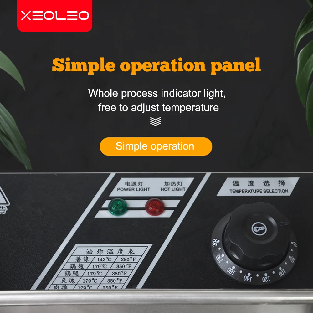 XEOLEO caldaia elettrica per Pasta forno combinato due in uno fornello per Noodle con pentola Oden attrezzatura da ristorante in acciaio inossidabile