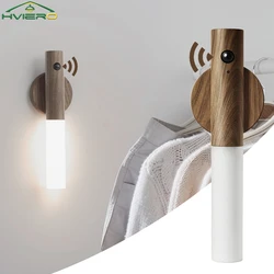 USB Rechargeable Corridor Cabinet Magnetic Wall Lamp Intelligent Human Body Induction Night Light LED Home Mobile Night Lighting