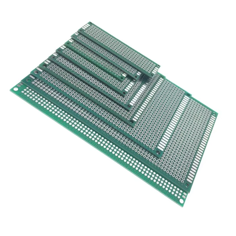 2x8 3x7 4x6 5x7 6x8 7x9 8x12 9x15 10x15 cm Double Side Prototype Diy Universal Printed Circuit PCB Board Protoboard For Arduino