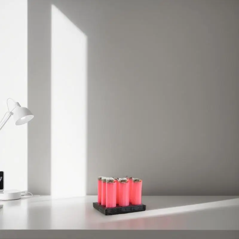 ولاعة صغيرة مزخرفة 1/12 مع قاعدة عرض لعبة مجسمة لغرفة الترفيه بيت الدمى