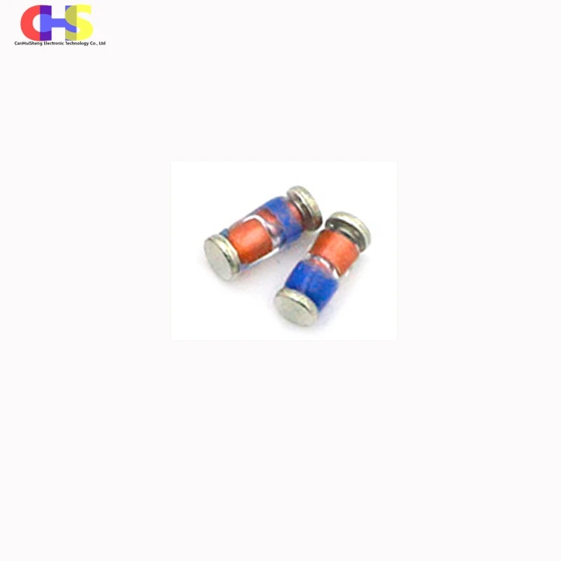 100PCS 0.5W Zener Diode DO-35 1206 1/2W LL34 ZMM BZV55C SMD ZMM3V3 2V4 2V7 3V0 3V3 3V6 3V9 4V3 4V7 5V6 6V2 10V 15V 18V 20V 24V