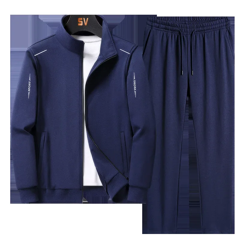 2024 New Men\'s Running Suit Long Sleeve Pants Suit Sports Suit Men\'s and Youth Casual Sportswear Suit Men Clothes Tracksuit Men