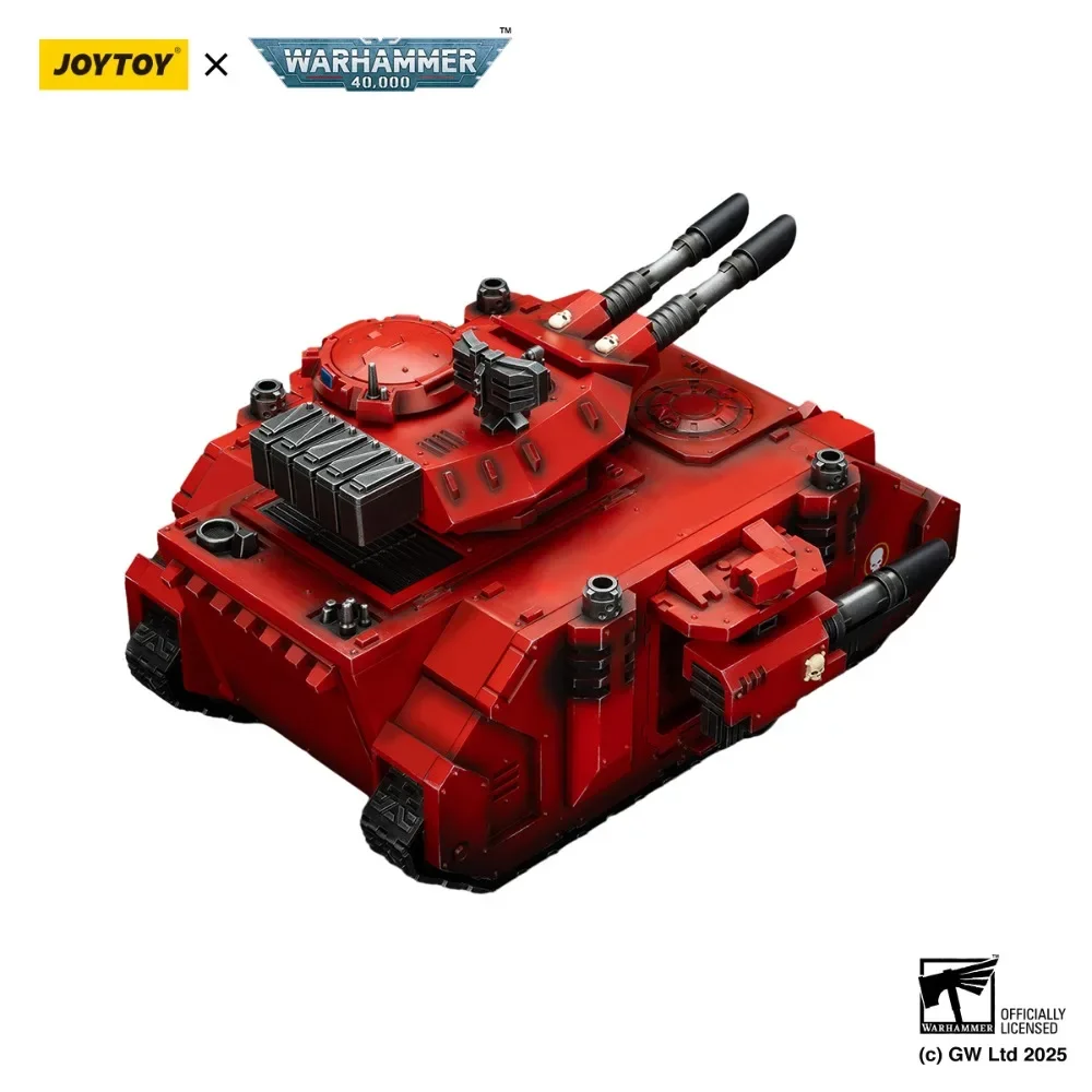 JOYTOY Warhammer 40K ملائكة الدم المفترس Annihilator مع التوأم Lascannons 1/18 عمل الشكل أنيمي تحصيل لعبة مجسمة هدية