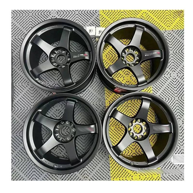 Custom 5x112 5x120 5x114.3 300ZX 350Z 370Z GT500 R32 GTR R34 Nismo Wheels rims for nissan LMGT4 rays te37