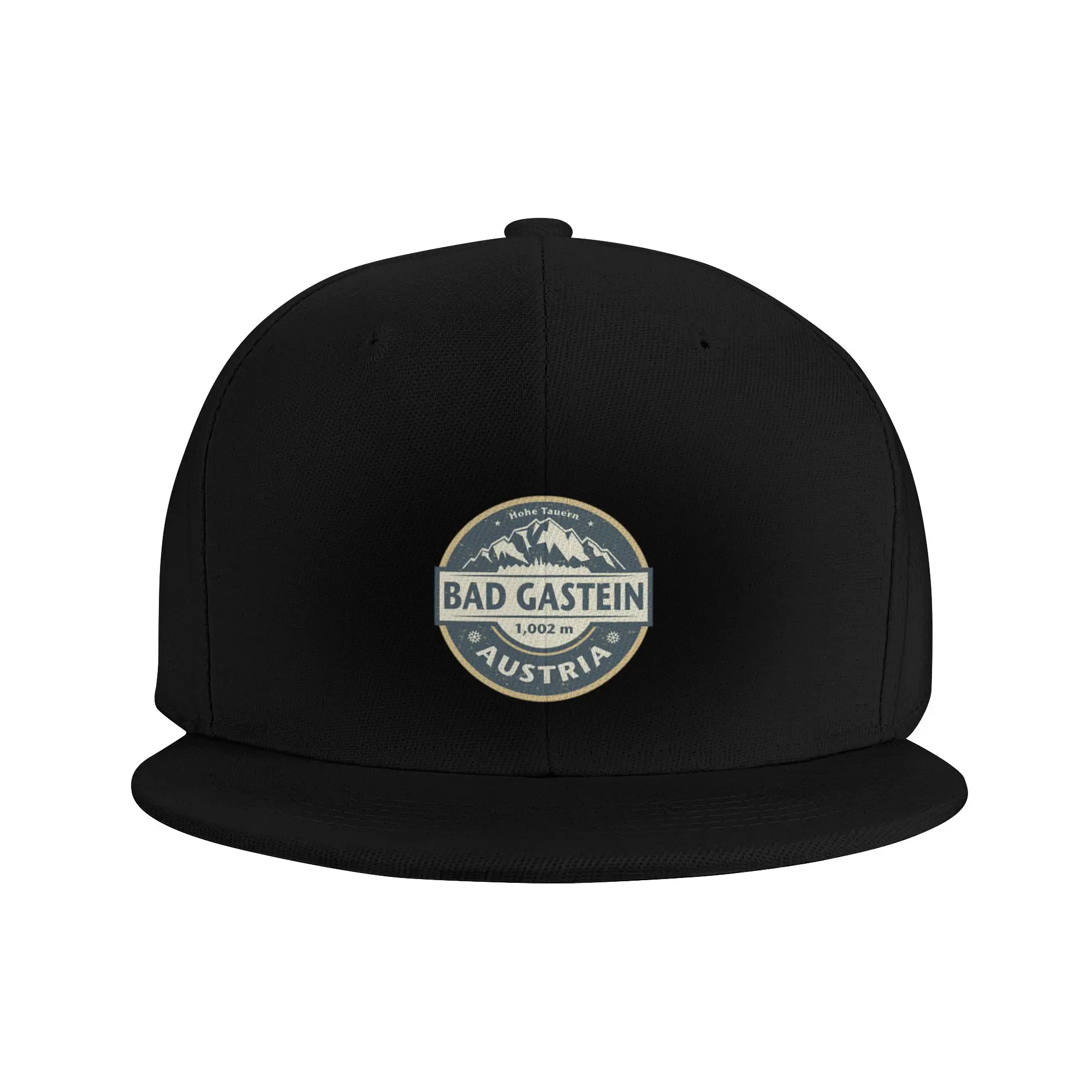 Fashion Bad Gastein  Austria Flat Brim Sun Hat  Unisex Style Caps