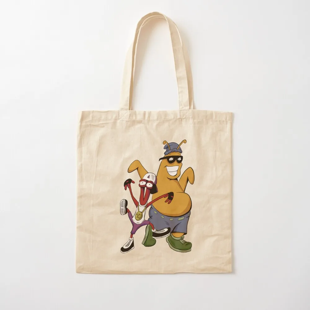 Toejam and Earl Tote Bag حقيبة تسوق حمل الحقائب الجمالية حمل الحقائب أكياس القماش حقيبة كبيرة