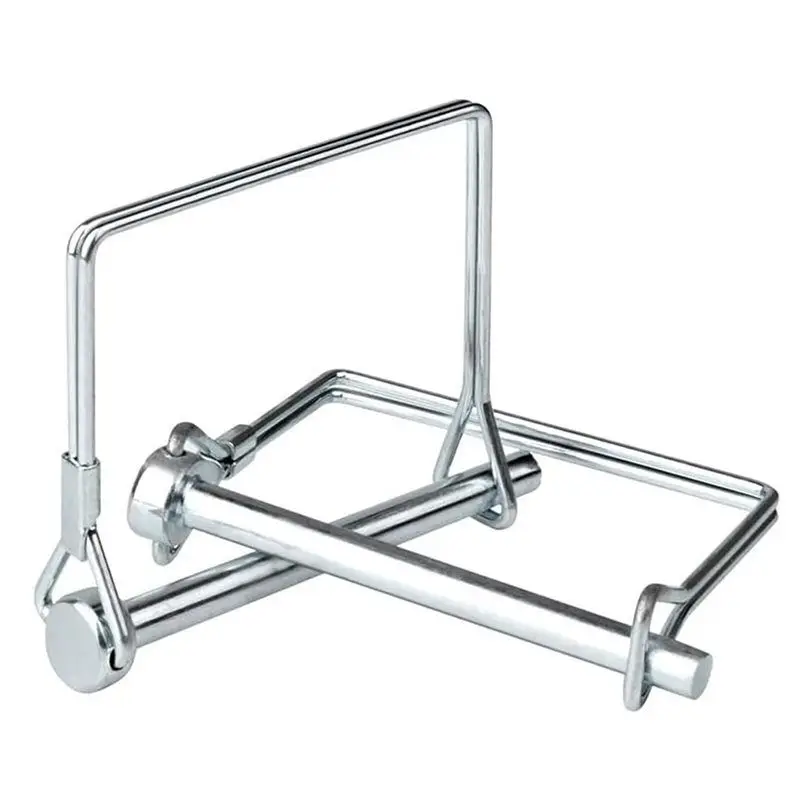 24-Hour Delivery Zinc-Plated Steel Trailer Coupler Pins 10-Pack- 1/4" X 3-5/32" For Secure Towing-For RV, Boat Lawn Mower, Tract