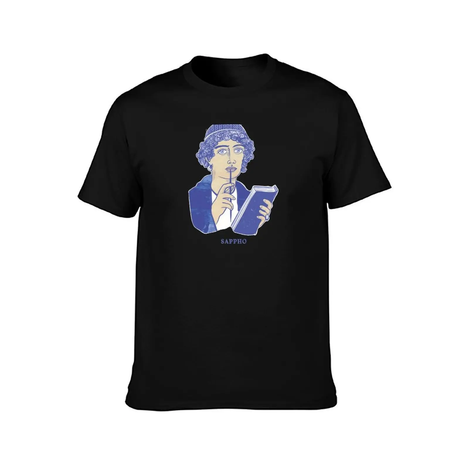 Sappho T-Shirt Large Size Short Sleeve T-Shirt view 2