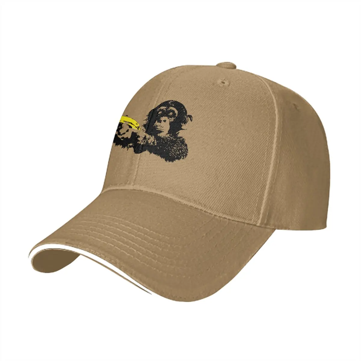 Banana Monkey Baseball Cap Men Hats Women Visor Protection Snapback Banksy Caps