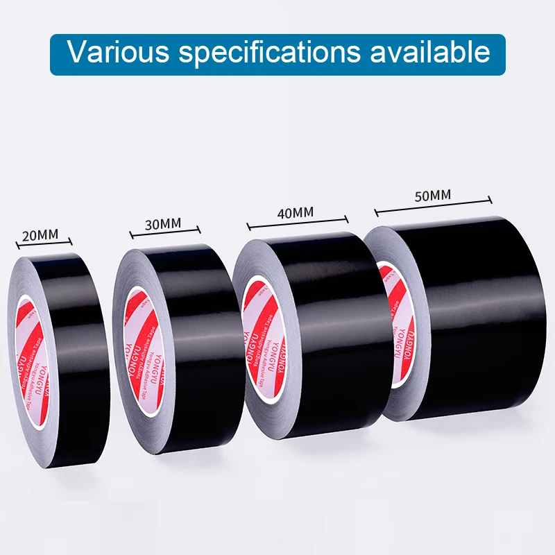 Black aluminum foil tape, high temperature resistant, suitable for HVAC, air duct sealing, insulation, metal repair, others