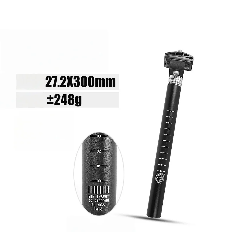 

Lightweight Bicycle Seatpost for Performance Oriented Riders Seeking Reduced Weight Without Sacrificing Rigidity