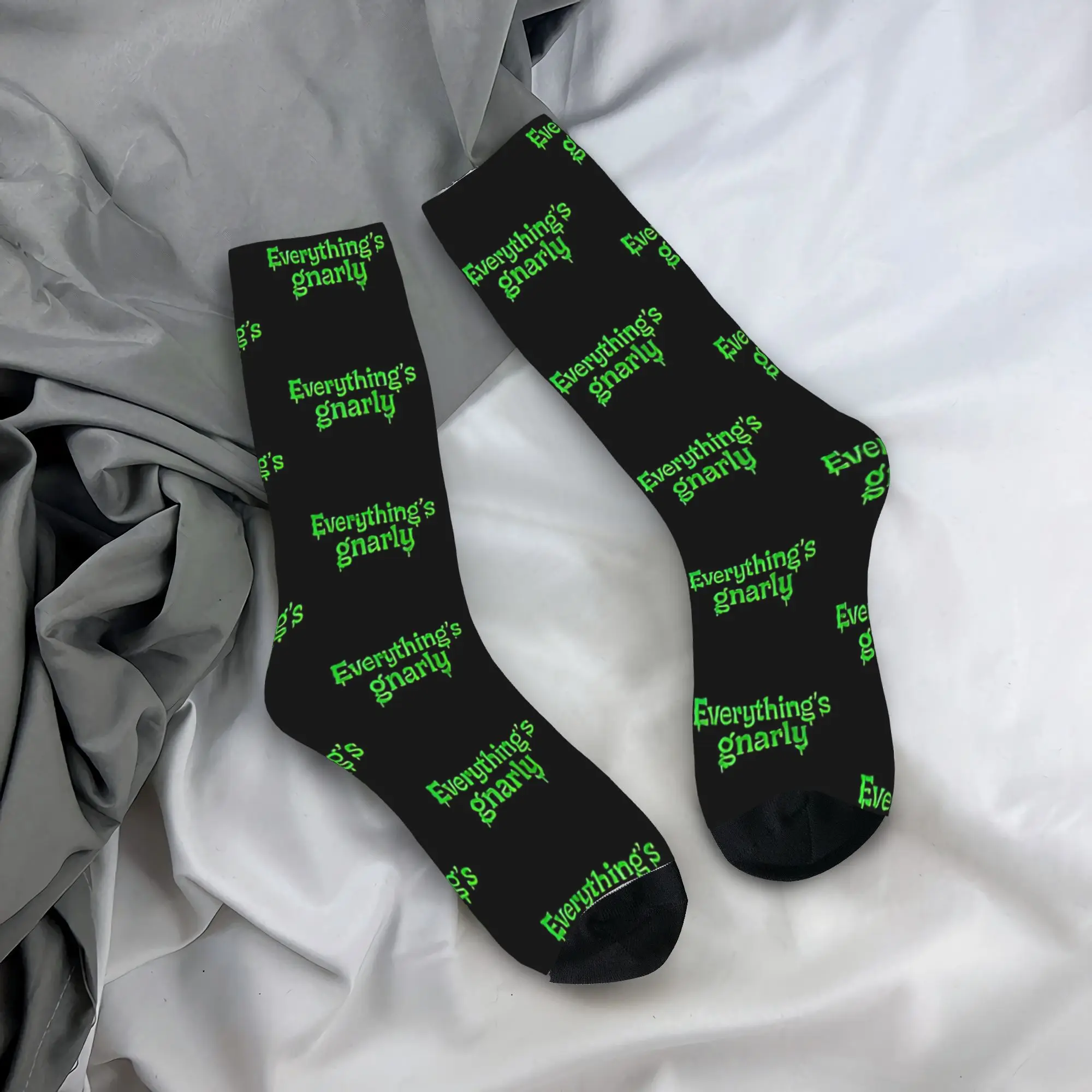 

Couple Socks Everythings gnarly Katseye Stockings Winter Gothic Breathable Socks Pattern Outdoor Non Slip Socks