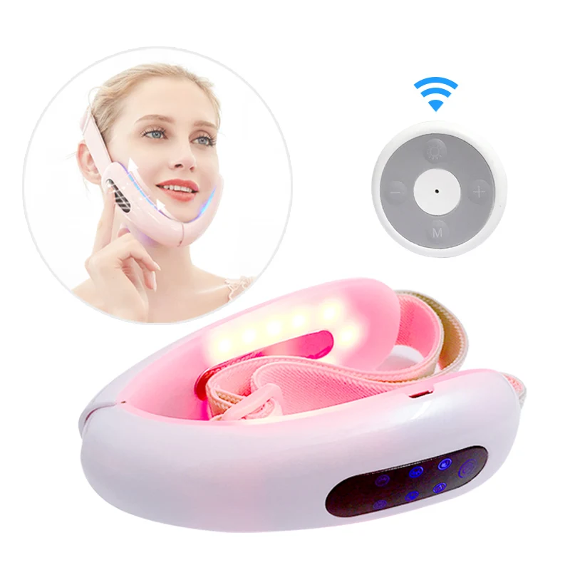 Ems microcurrent máquina de levantamento facial beleza cuidados com a pele rosto massageador queixo duplo v forma emagrecimento vibração face lift dispositivos