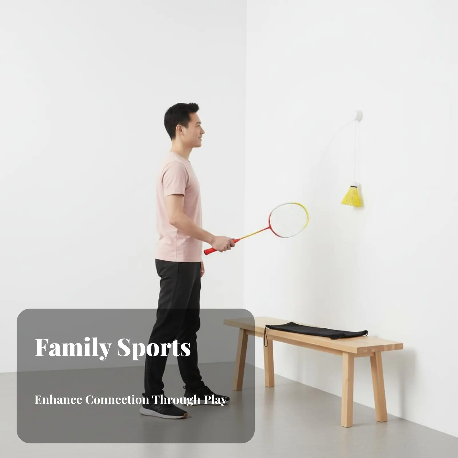 

Тренажер для отработки ударов в бадминтоне, компактный набор для тренировок по бадминтону, эластичный шнур, инструмент для отработки ударов с воланом, не оставляющий следов