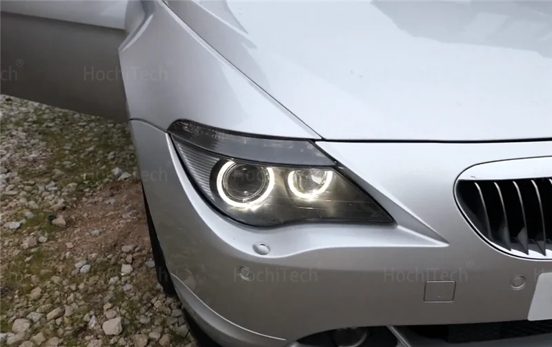 120w White Angle Eyes LED Marker Light  Ring Headlight Bulb Lamp For BMW 6 Series E63 E64 M6 645ci 650i 2004-2008 view 4