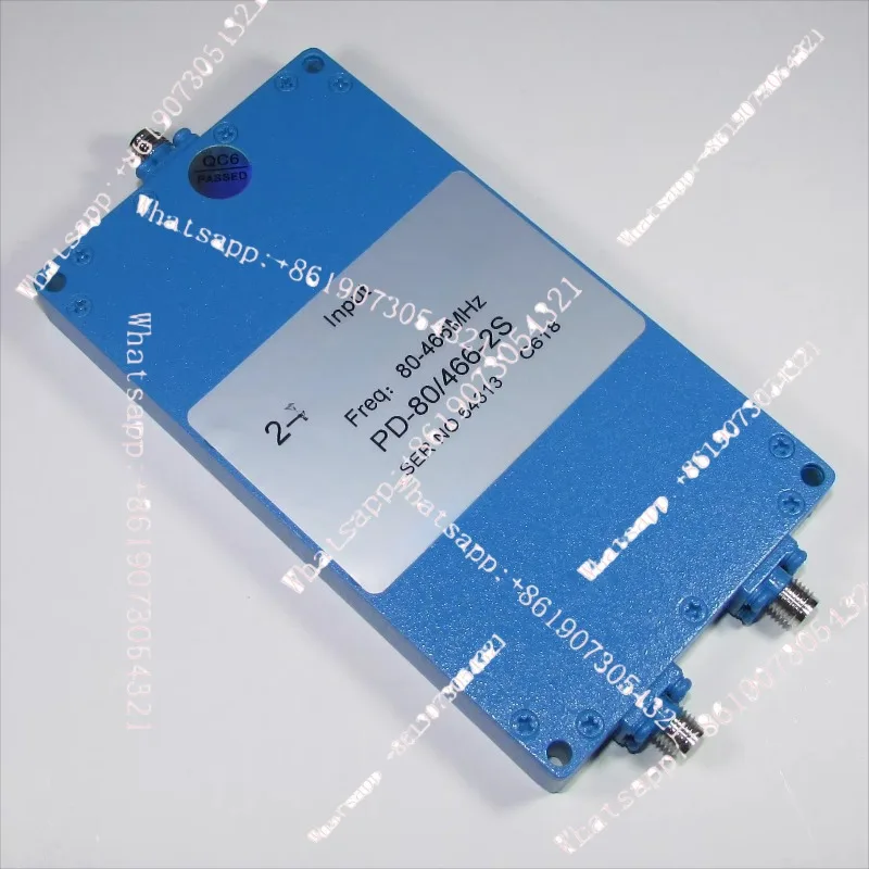 

Разветвитель мощности ВЧ/СВЧ PD-80/466-2S 80-466 МГц 30 Вт 1/2