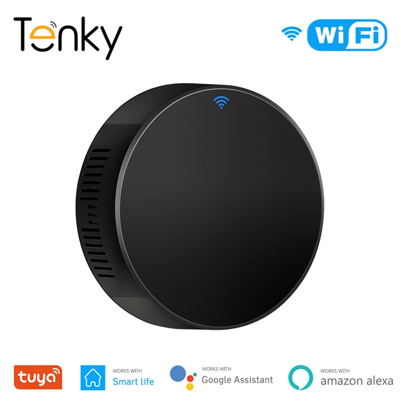 Tuya WiFi IR Remote Control Universal for Air Conditioner TV Smart Home Smart Life Remote Control Via Alexa Google Home Alice